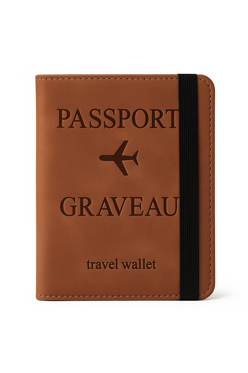 Luxe Travel Wallet met Persoonlijke Gravure