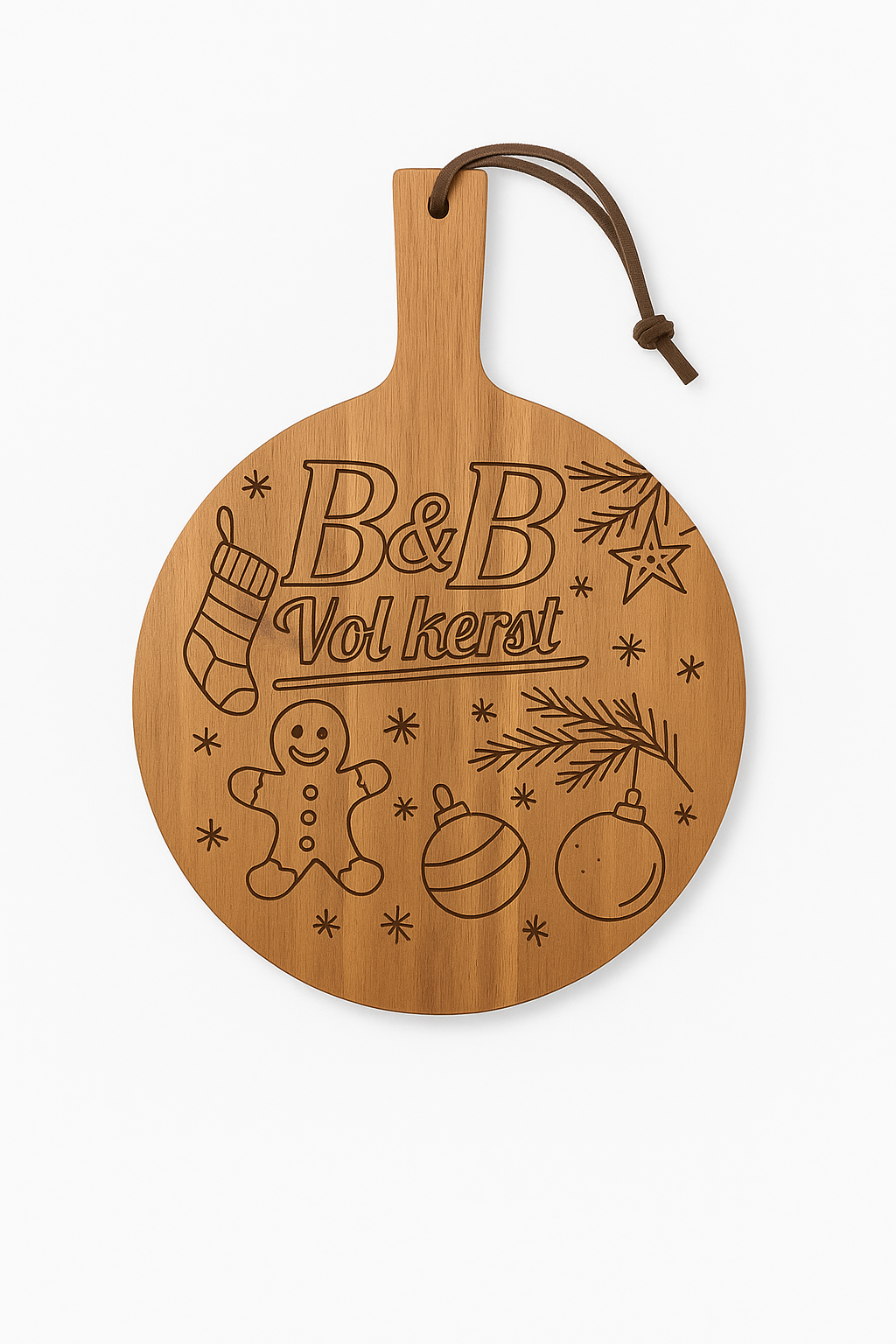 Borrelplank B&B vol kerst Ø29,5cm