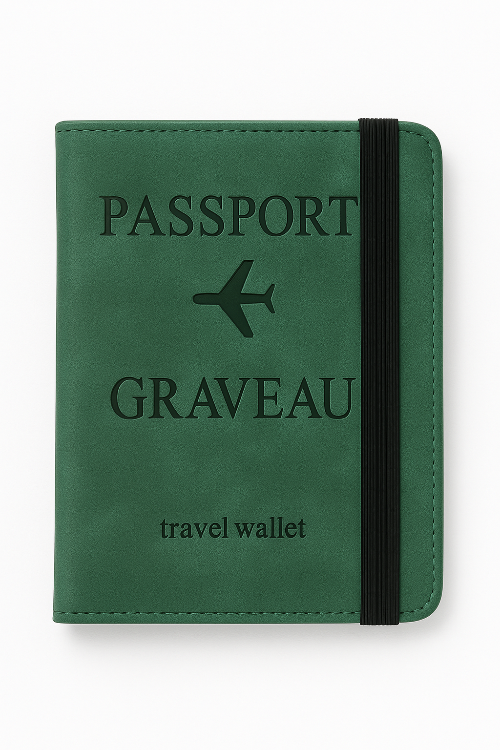 Luxe Travel Wallet met Persoonlijke Gravure