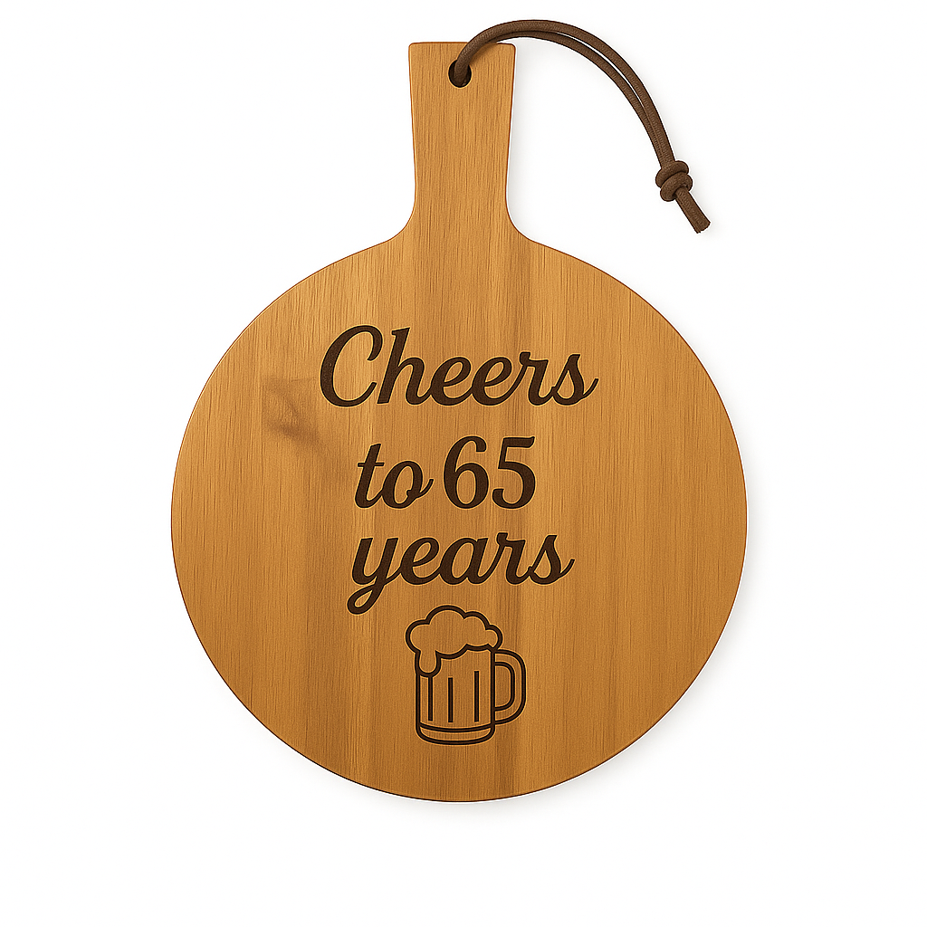 Borrelplank Cheers to 65 years