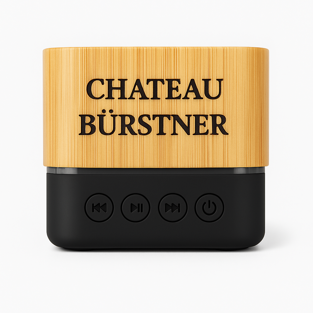 Mini Bamboo Bluetooth Speaker – Draagbare Draadloze Speaker met Gravure – Duurzaam & Stijlvol Design